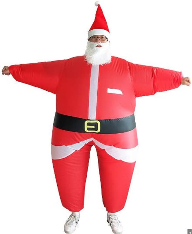 Santa-Themed Costumes (Design A–E) - Height 5'4" and above