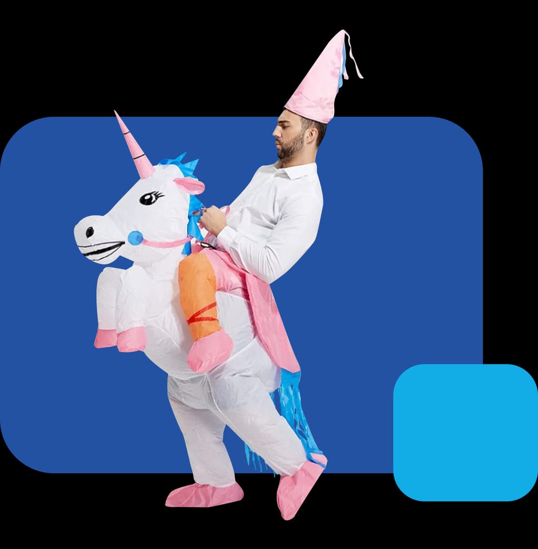 Unicorn Inflatable Costume Rental Davao